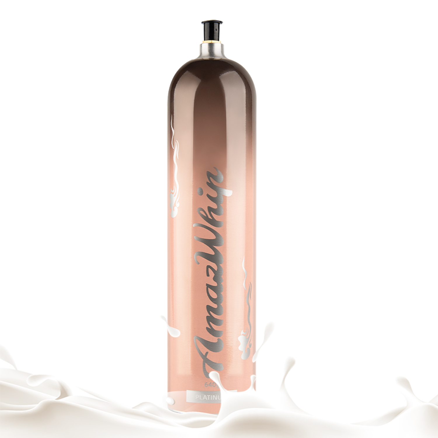 AmazWhip Aluminum 640G Whipped Cream Charger Nitrous Oxide