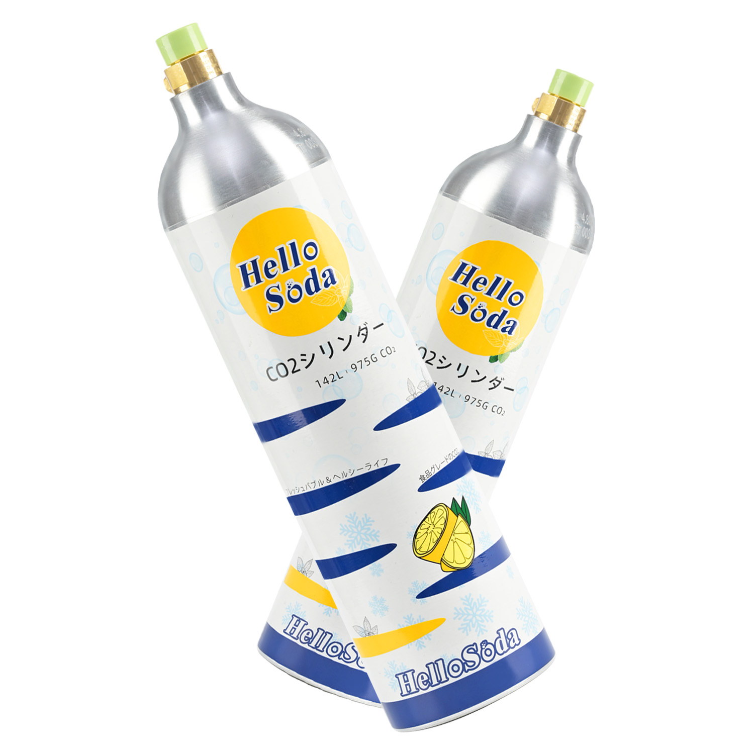 1.34L CO2 Aluminum Cylinder